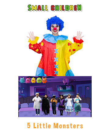 5 Little Monsters Small Children